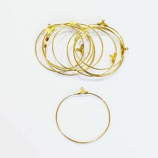 حلقه گوشواره طلایی